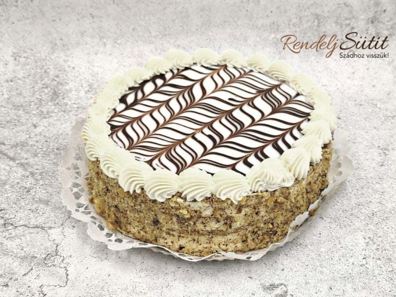 Eszterházy torta - Torta házhoszllítás Rendeljsutit.hu